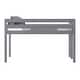 preview thumbnail 22 of 22, JACKPOT Contemporary Low Loft Twin Bed with End Ladder