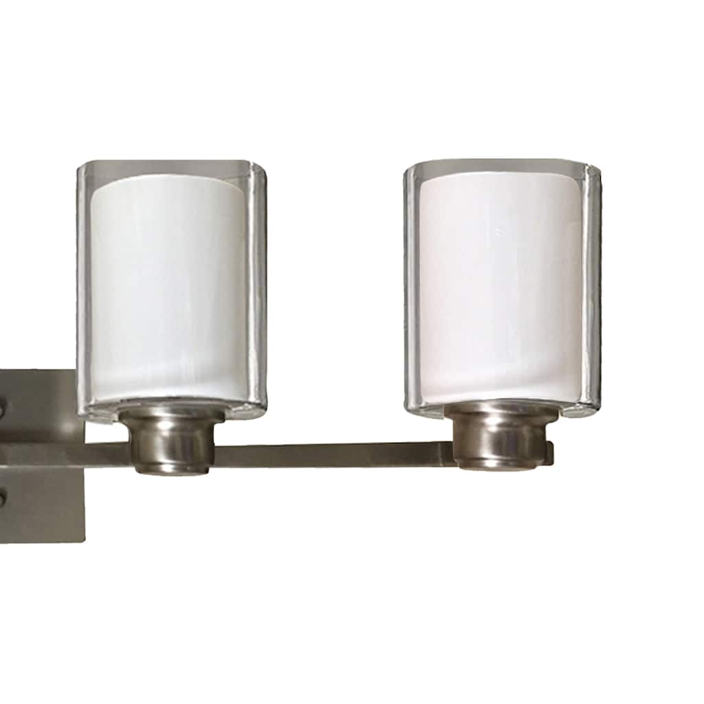 4 Light Vanity Lighting in Brushed Nickel Finish - Brushed Nickel