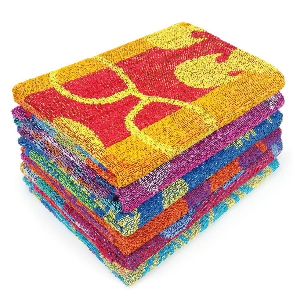 Kaufman sales 4 pc pack stripe beach towel by ben kaufman 2025 sales
