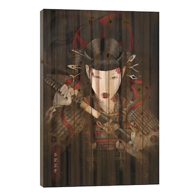 Yanone Print On Wood by Marine Loup - Multi-Color