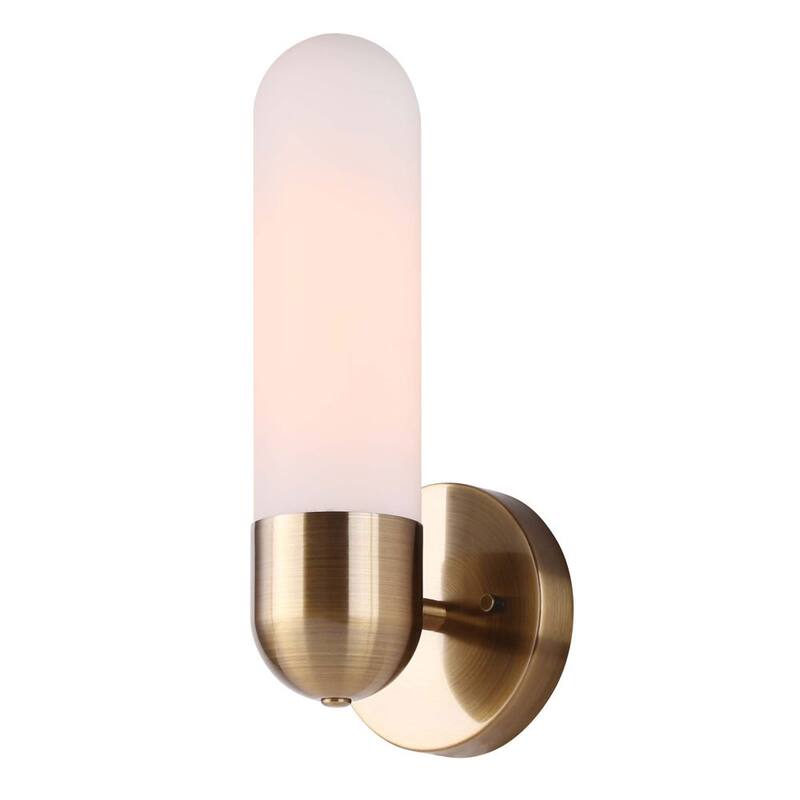 Canarm IWF1126A01 Bevin 12" Tall Wall Sconce - Gold