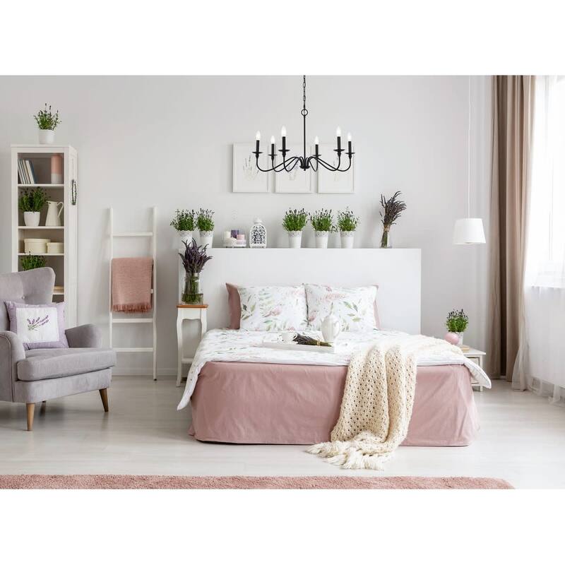 Bellevue EGCH19411 Nerita 6 Light 30" Wide Taper Candle Chandelier