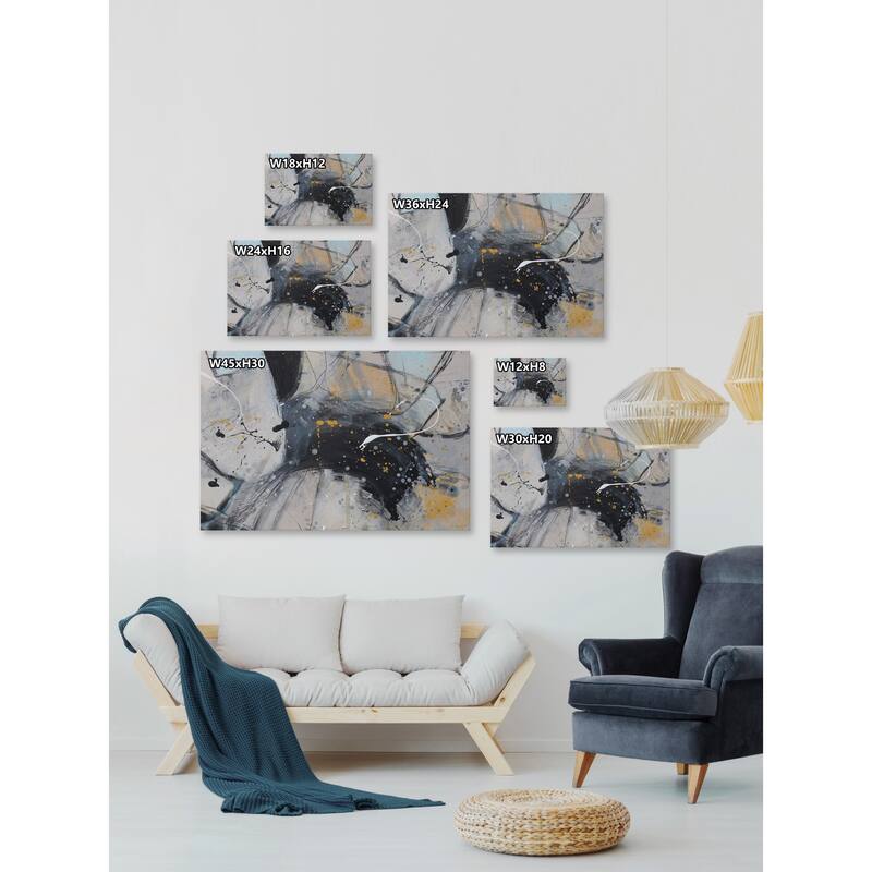 Speak in Silence Print on Wrapped Canvas