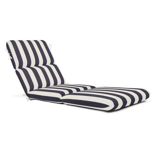 Outdoor lounge chair cushions sunbrella top