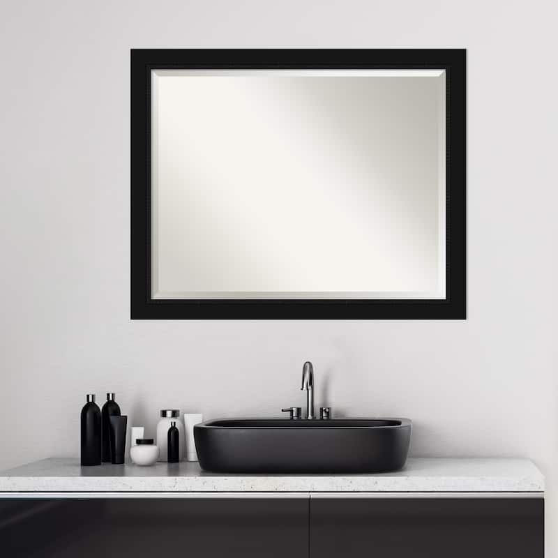 Beveled Bathroom Wall Mirror - Avon Frame