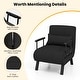 preview thumbnail 12 of 34, Costway Folding 5 Position Convertible Sleeper Bed Armchair Lounge w/