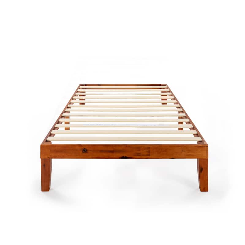12" Classic Solid Wood Platform Bed Frame