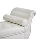 preview thumbnail 57 of 65, Armed Ottoman Bench PU Leather Bench Button Tufted Sofa Stool Bench Footrest Stoolfor Entryway, Living Room and Window