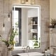 preview thumbnail 1 of 52, LED Bathroom Vanity Mirror Wall Mounted with Double Light Strip, 3-Color Dimmable, Anti-Fog, HD Tempered Glass, UL-Listed, ETL