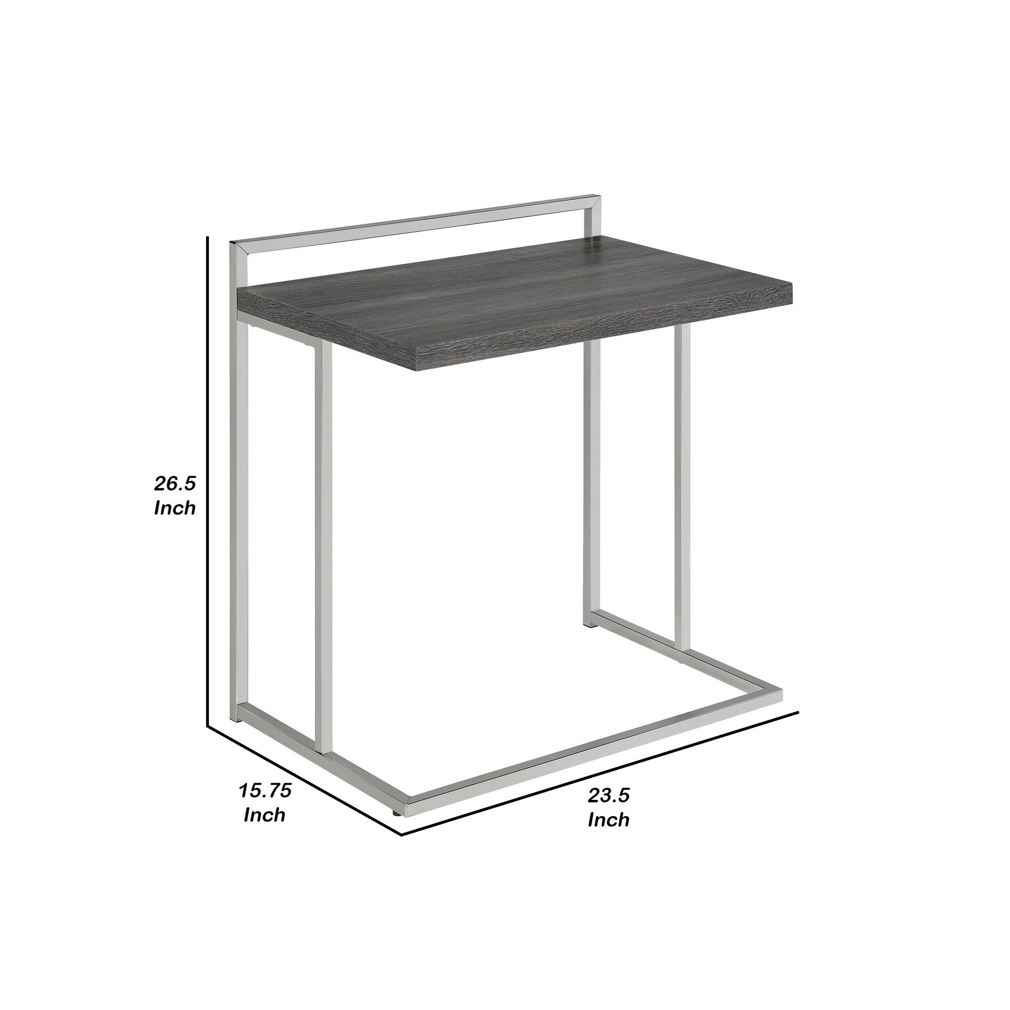 Brushed nickel c sales table