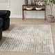 preview thumbnail 2 of 6, Nourison Dew Indoor only Beige Geometric Area Rug