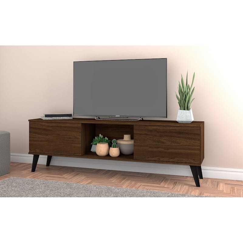 Manhattan Comfort Takajarvi Mid Century Modern Media Cabinet