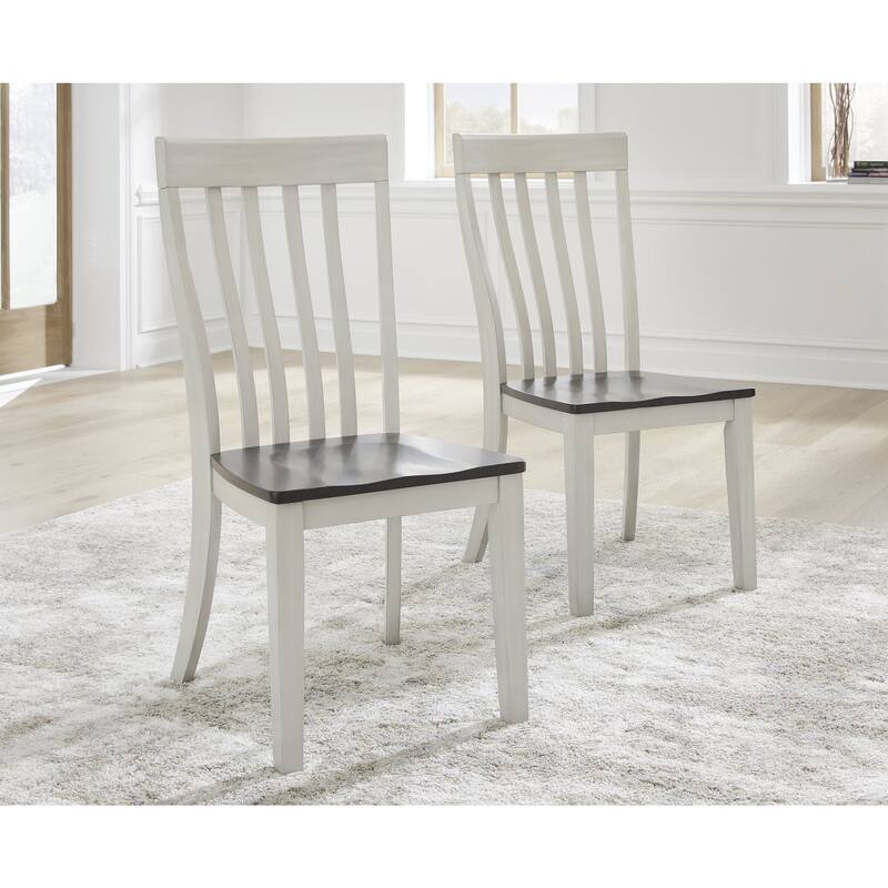 Signature Design by Ashley Darborn Gray/Brown Dining Chair - 20"W x 23"D x 41"H