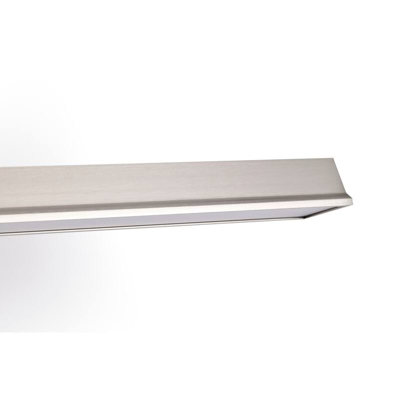 Hazel 3 Foot LED Picture Light 3 CCT Selectable Brushed Nickel Finish Acrylic Lens - Brushed Nickel