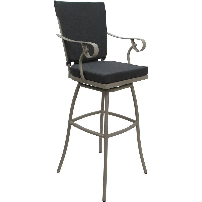 Outdoor or Indoor Counter 26", 30" or Extra Tall 34" Bar Stool - Jamey