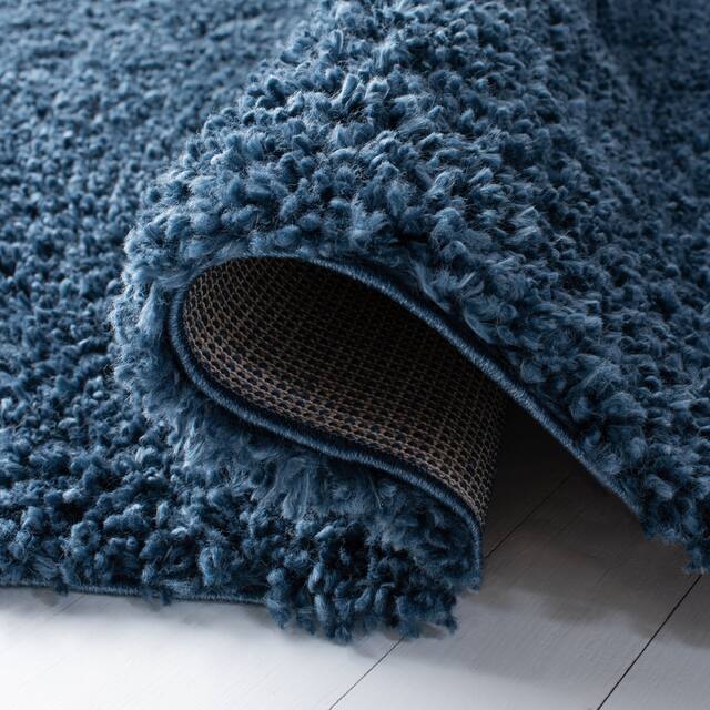 SAFAVIEH August Shag Veroana Solid 1.5-inch Thick Rug