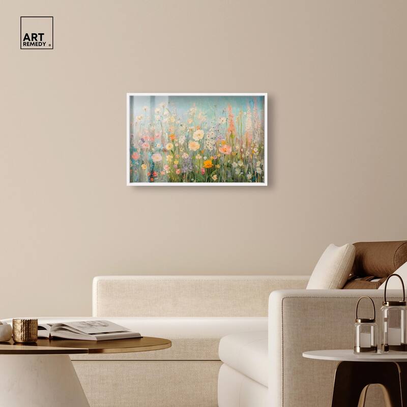 Soft Focus Flora II Shadowbox by Art Remedy