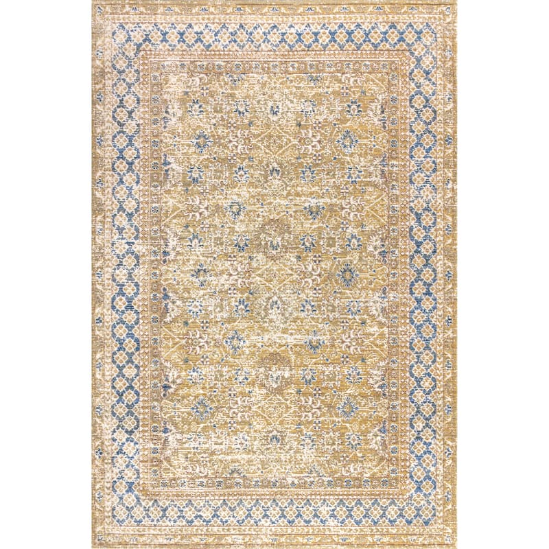 JONATHAN Y Xlendi English Country Argyle Area Rug