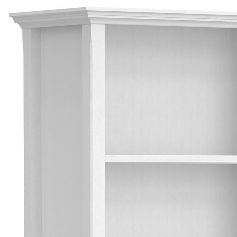 WYNDENHALL Halifax 30" Wide Solid Wood Transitional 5 Shelf Bookcase - 30"w x 14"d x 70" h