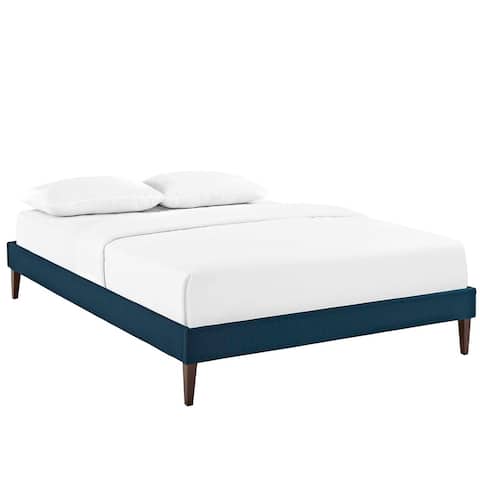Tessie Queen Bed Frame with Squared Tapered Legs