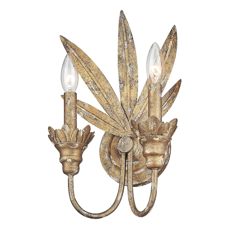 Lillianne 9.125" Wide 2-Light Wall Sconce