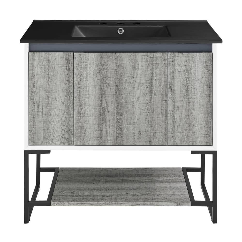 Swiss Madison SM-BV143-3MB Marseille 36" Free Standing Single Basin