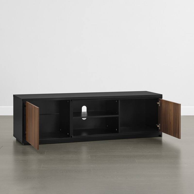 Spruce & Spring 62''-86'' Expandable TV Stand Media Console Entertainment Center