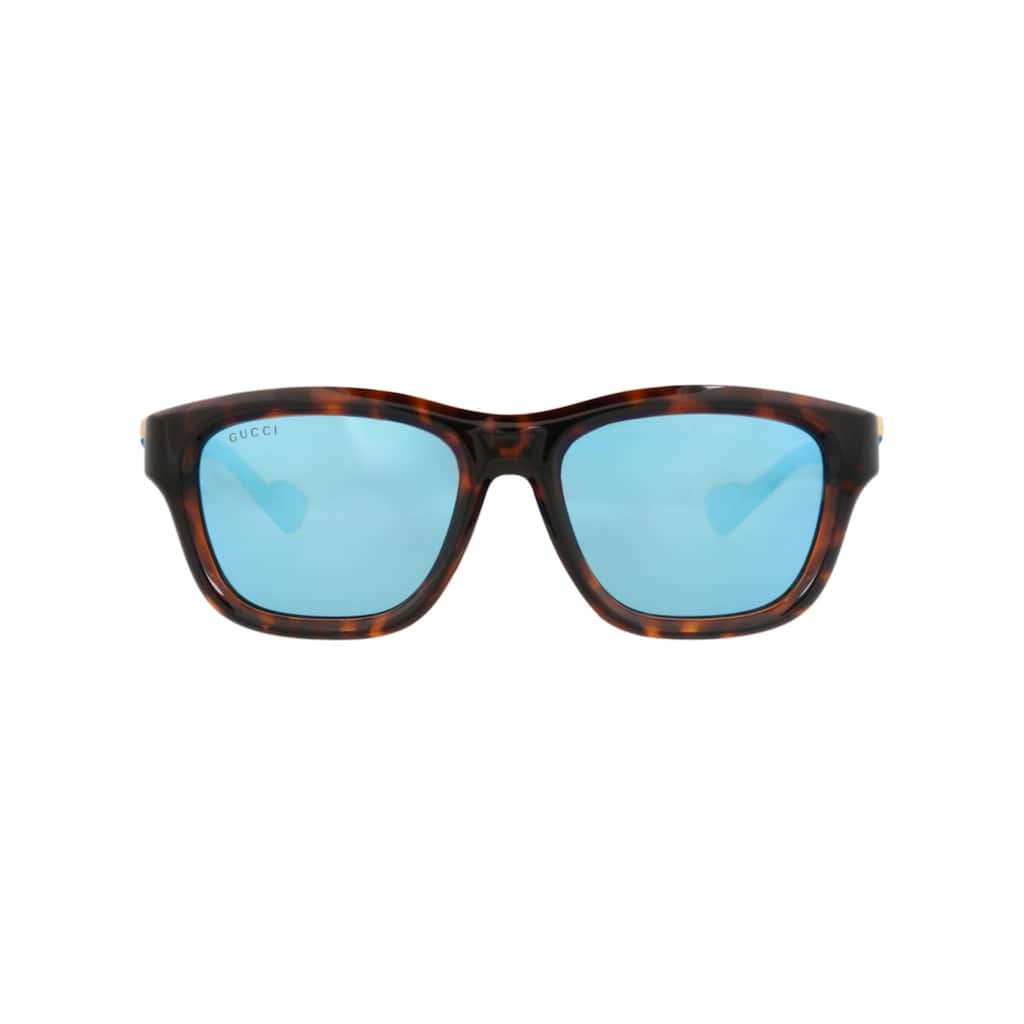 Gucci Square-Frame Injection Sunglasses