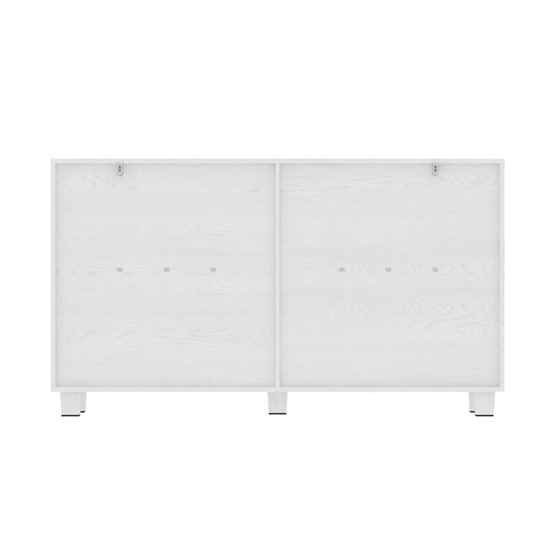 TV Stand for 55 Inch TV Entertainment Center with Doors Media Console