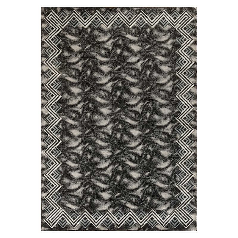 Orelsi Collection Abstract Area Rug