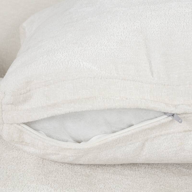 White Lounge Chair Upholstered Arm Chair Velvet Dining Chair Side Chair