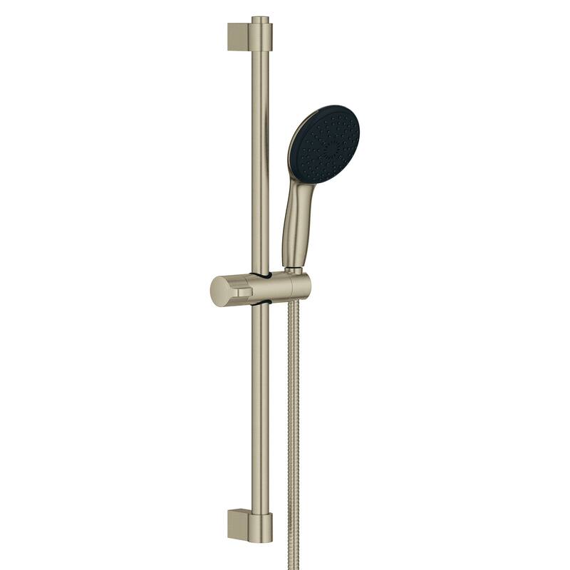 Grohe 26 761 2 Tempesta Shower System with Hand Shower, Slide Bar, and - Brushed Nickel