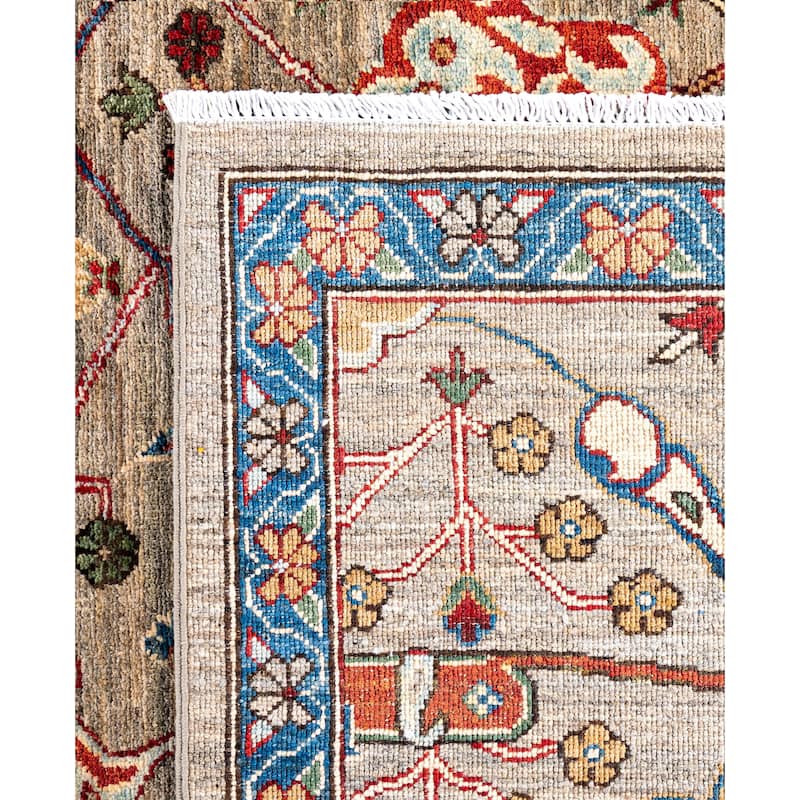 Serapi One-of-a-Kind Hand-Knotted Area Rug - Brown - 8' 3" x 9' 9"