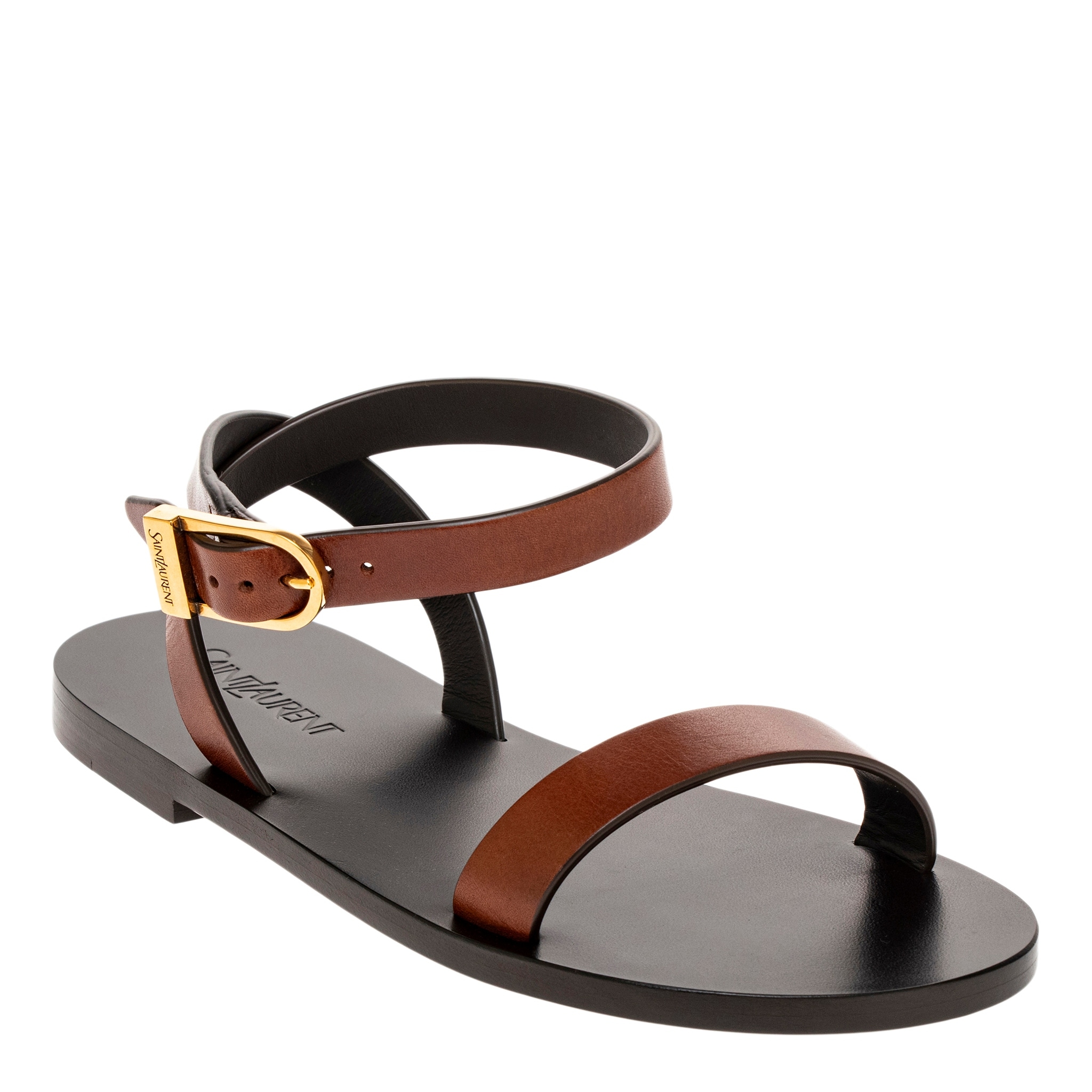 Saint Laurent Sahara Sandals - Overstock - 42859989