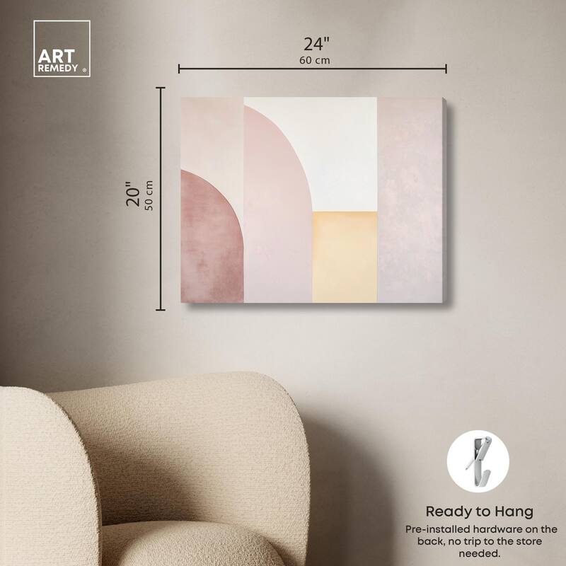 Gentle Color Strength II Canvas by Art Remedy, Gallery Wrapped