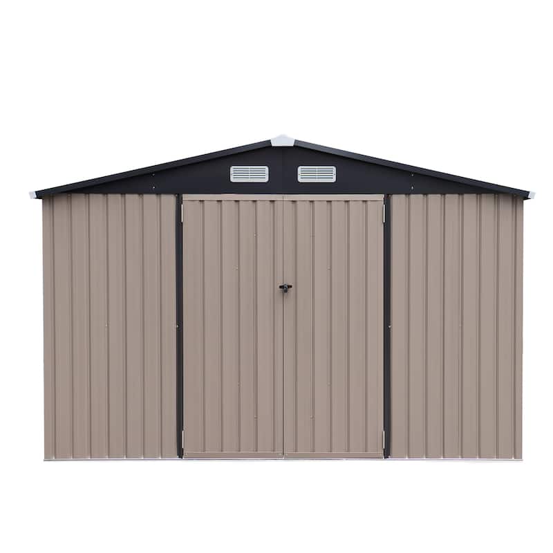 8' x 10' Outdoor Metal Storage Shed