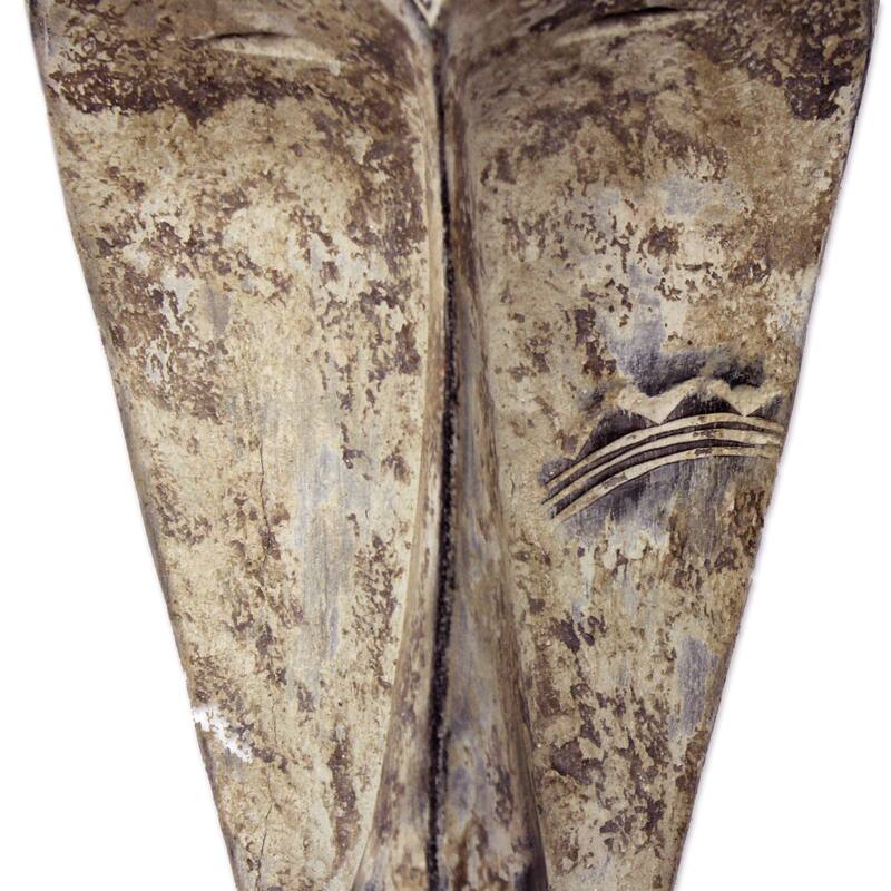 Novica Handmade Fang Origins Wood Mask