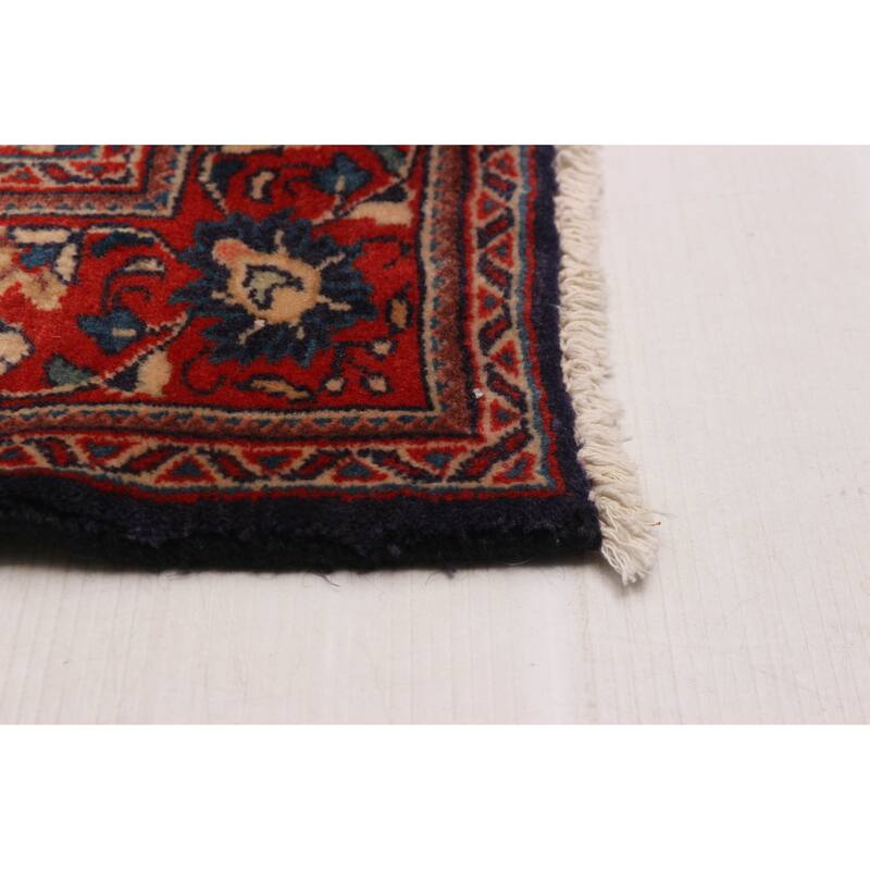 ECARPETGALLERY Hand-knotted Kayseri Navy Wool Rug - 3'6 x 5'1