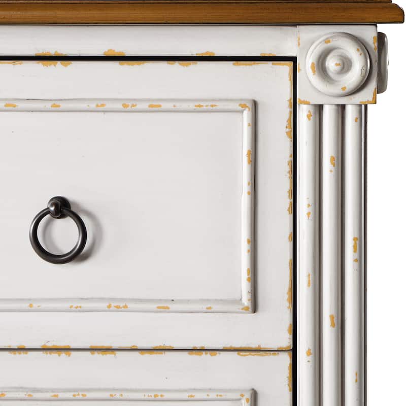 Joneigh Traditional Solid Wood 4-Drawer Chest by Furniture of America