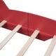 preview thumbnail 12 of 42, Race Car Red Pine Platform Bed with Wing & Spoiler - Safe for Kids