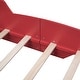 preview thumbnail 12 of 13, Red Twin Size Wood Race Car-Shaped Platform Bed with Wheels