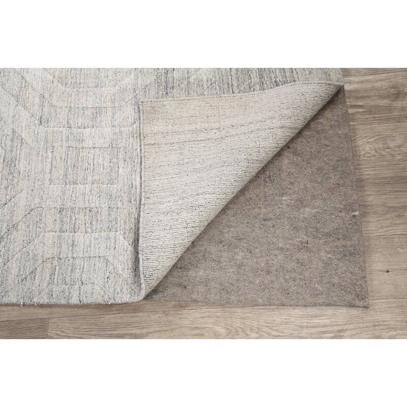 Contemporary Geometric Gabbeh Oriental Area Rug Wool Hand-knotted - 4'10" x 7'8"