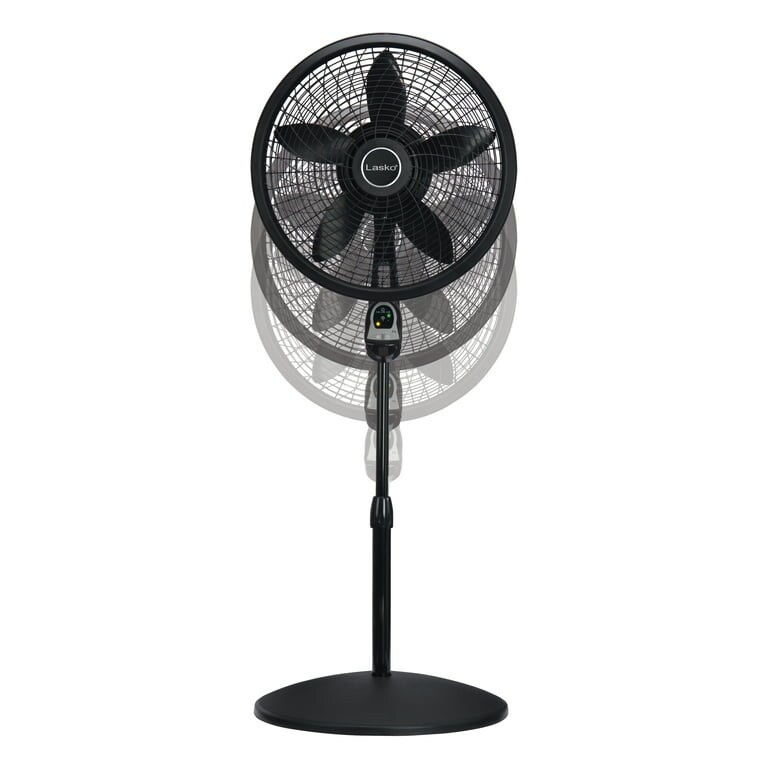 18 Inch 3-Speed Pedestal Fan with Remote and Timer - Bed Bath u0026 Beyond -  38318965