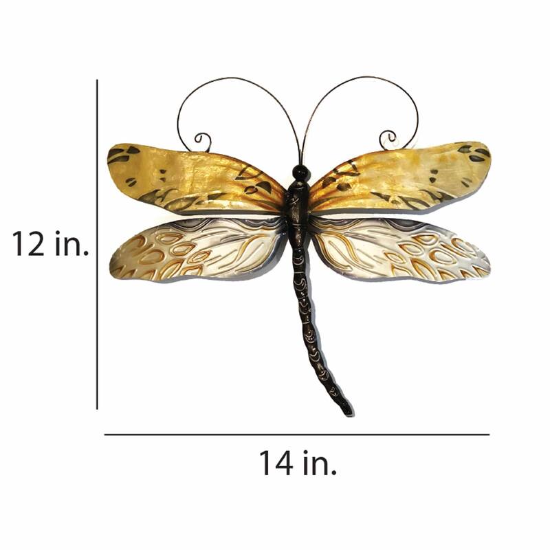 Dragonfly Wall Decor Honey