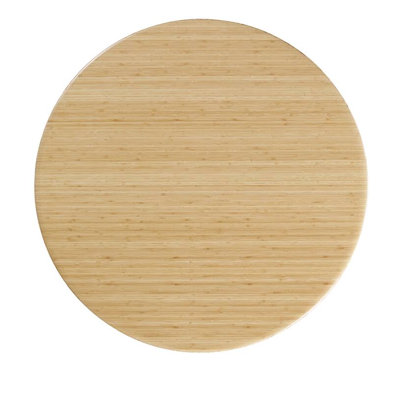 Lenor 48" Round Table, Charcoal