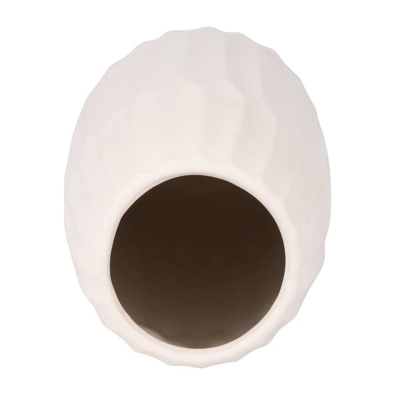 Sagebrook Home Modern Neutral Ceramic Vase
