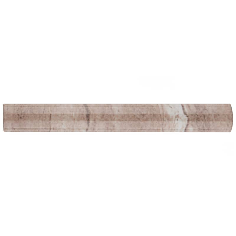 Merola Tile Ferraras Cigarro Base 1" x 7-7/8" Ceramic Wall Trim - (1 Tile)