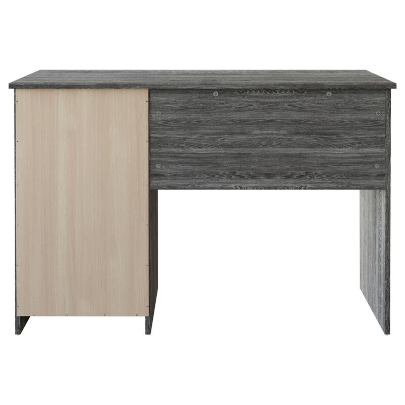 CraftPorch Mid Century wooden Writing Table with Cabinet