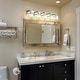 preview thumbnail 34 of 182, 2/3/4-Light Modern Bathroom Crystal Vanity Light Wall Sconces