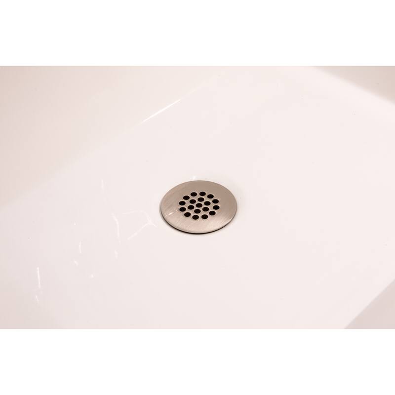 Keeney Open Grid Bathroom Sink Drain without Overflow - N/A